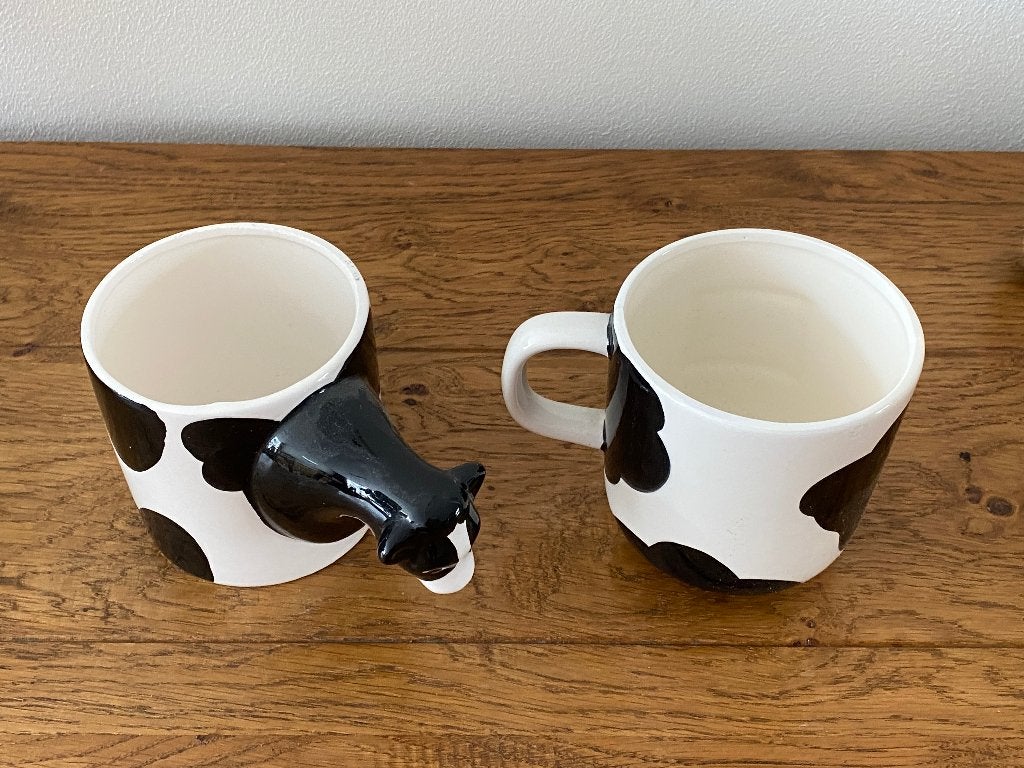 bekers, Huis en Inrichting, Keuken | Servies, Ophalen, Overige merken, Landelijk/Boerenbont, Mok