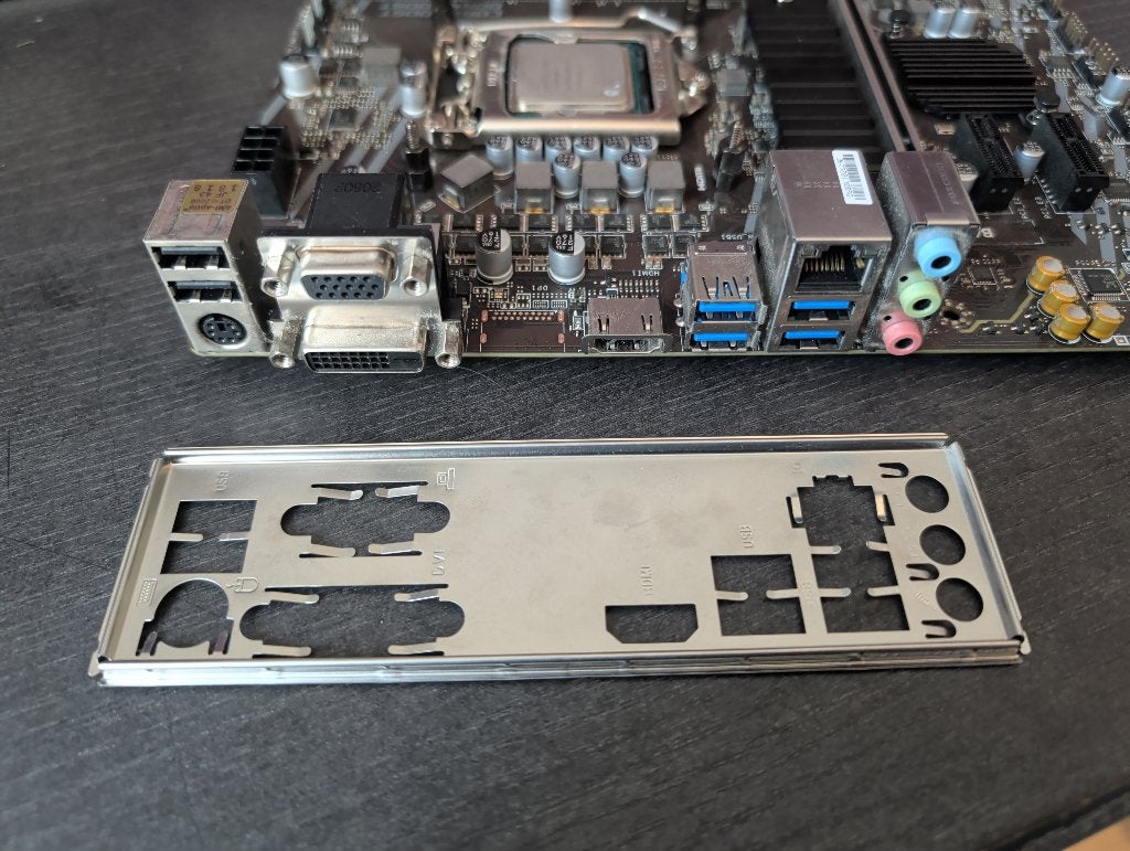 Intel Core I7-10700F, MSI B460M PRO setje, Computers en Software, Moederborden, Mini-ATX, DDR4, Zo goed als nieuw, Intel