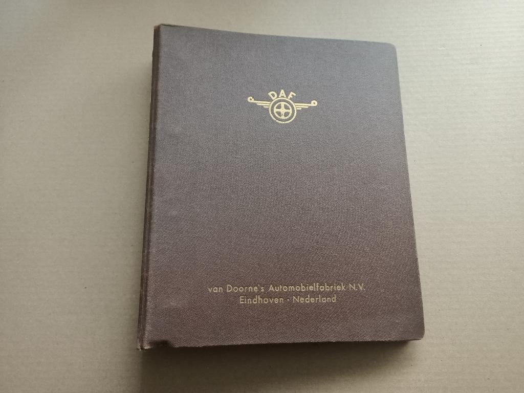 Service Bulletin Boek: DAF / 750-33 personenauto (1962-1967), Verzenden