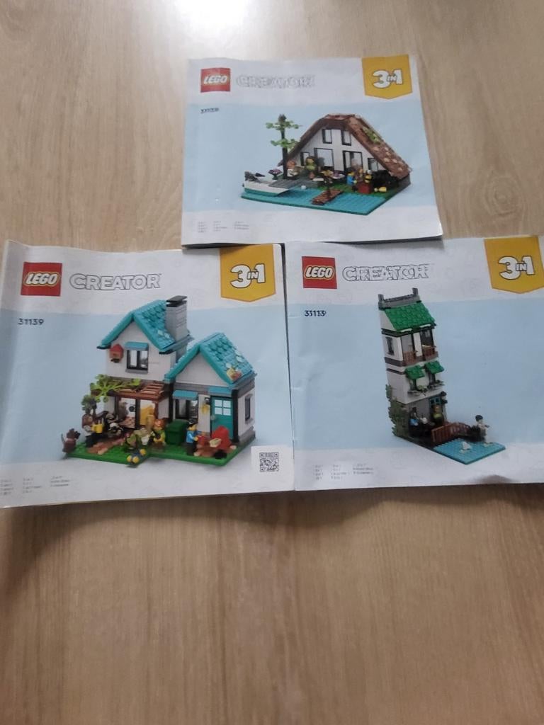3in1 lego knus huis - 31139, Ophalen of Verzenden