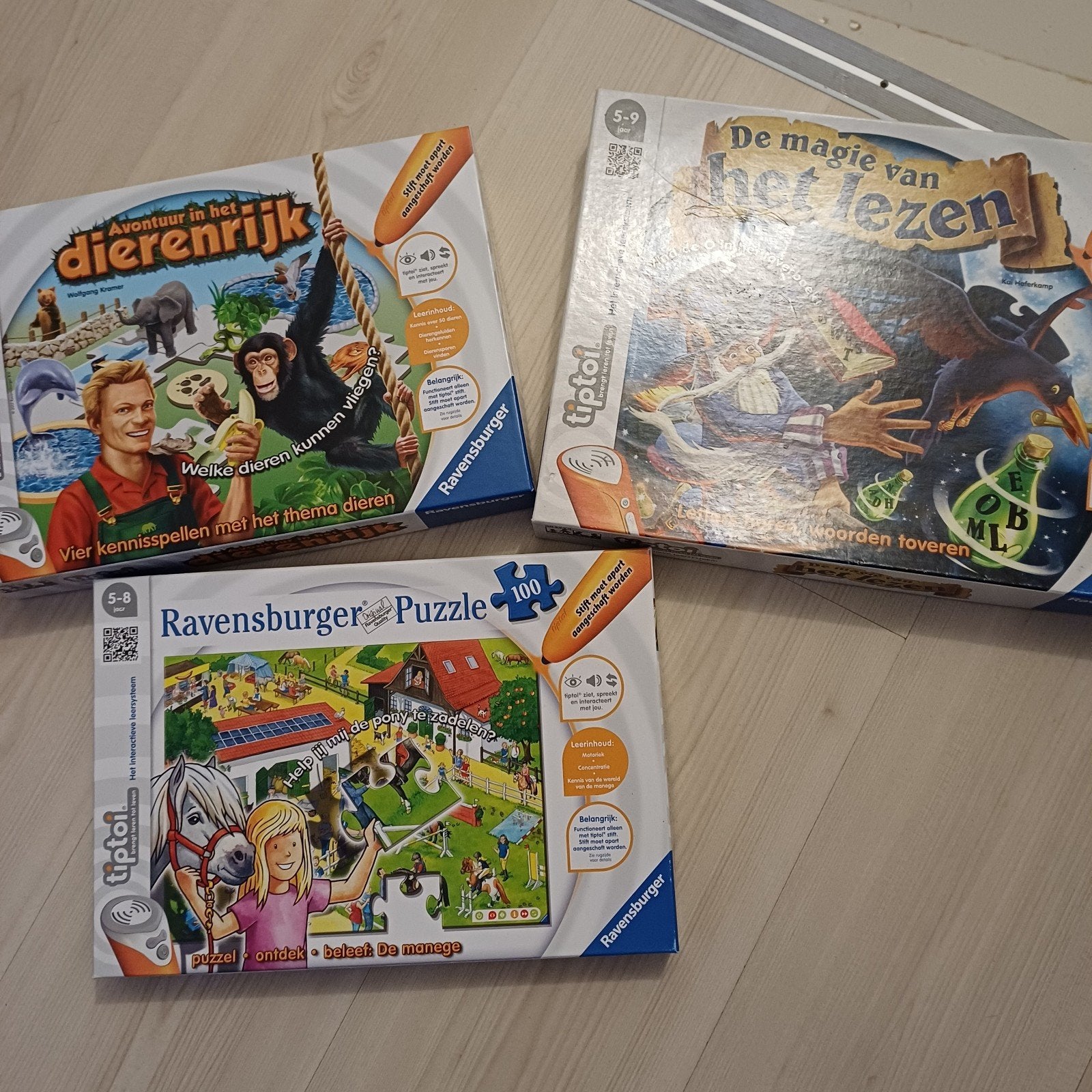 tiptoi 3x spel, Kinderen en Baby's, Ophalen of Verzenden