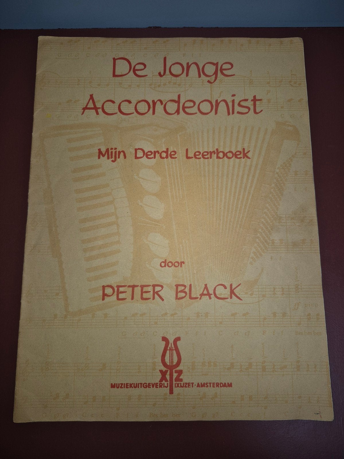 De Jonge Accordeonist - Mijn Derde Leerboek (Peter Black), Gebruikt, Les of Cursus, Ophalen of Verzenden, Populair