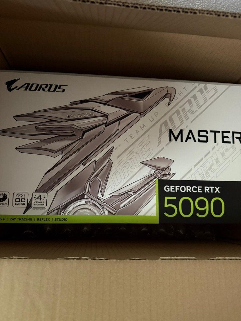 Gigabyte AORUS GeForce RTX 5090 STEALTH ICE 32G, Computers en Software, Videokaarten, GDDR6, PCI-Express 4, Nieuw, Ophalen of Verzenden
