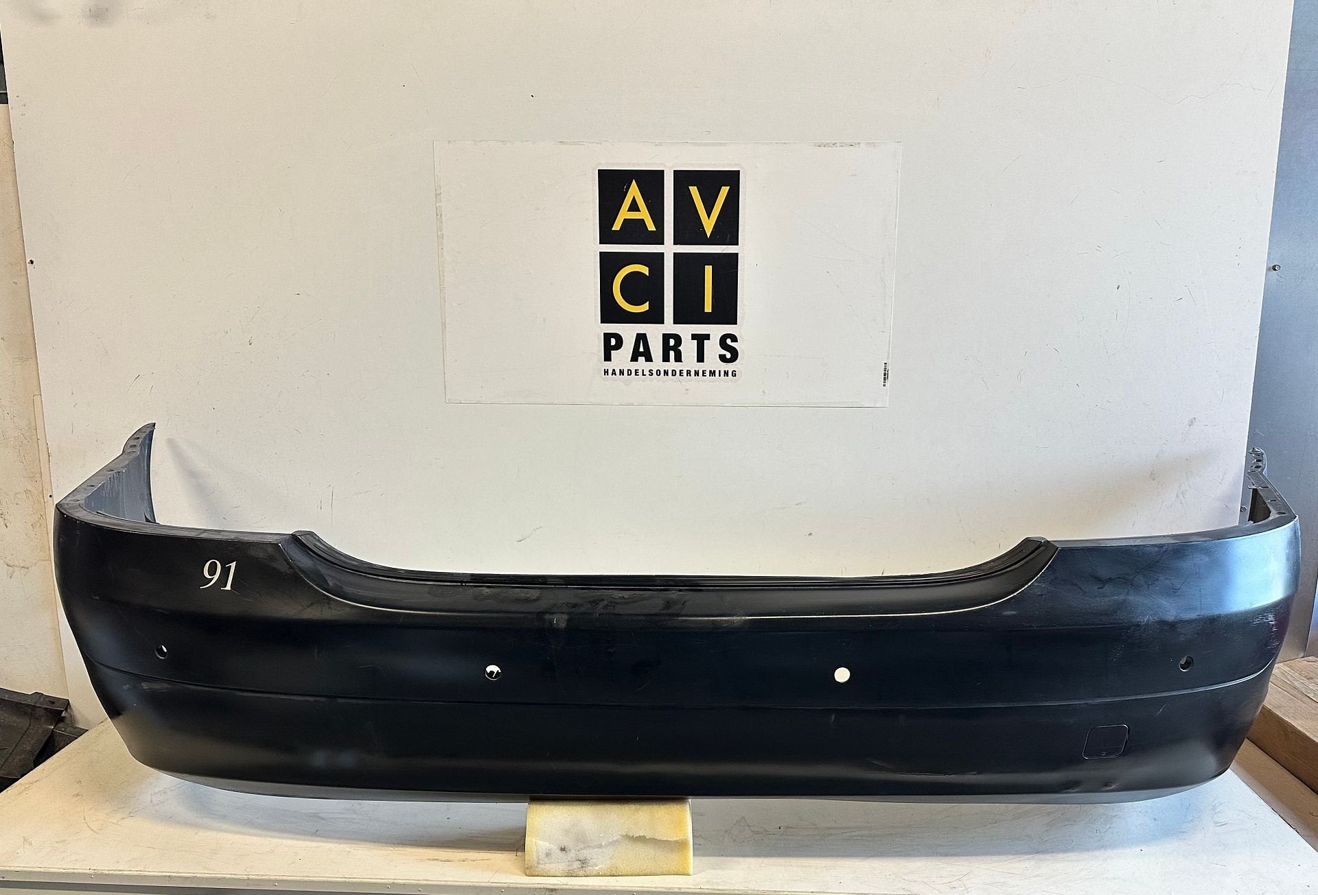 Mercedes S klasse W221 achterbumper bumper A2218800140, Gebruikt, -, Ophalen of Verzenden, Achter