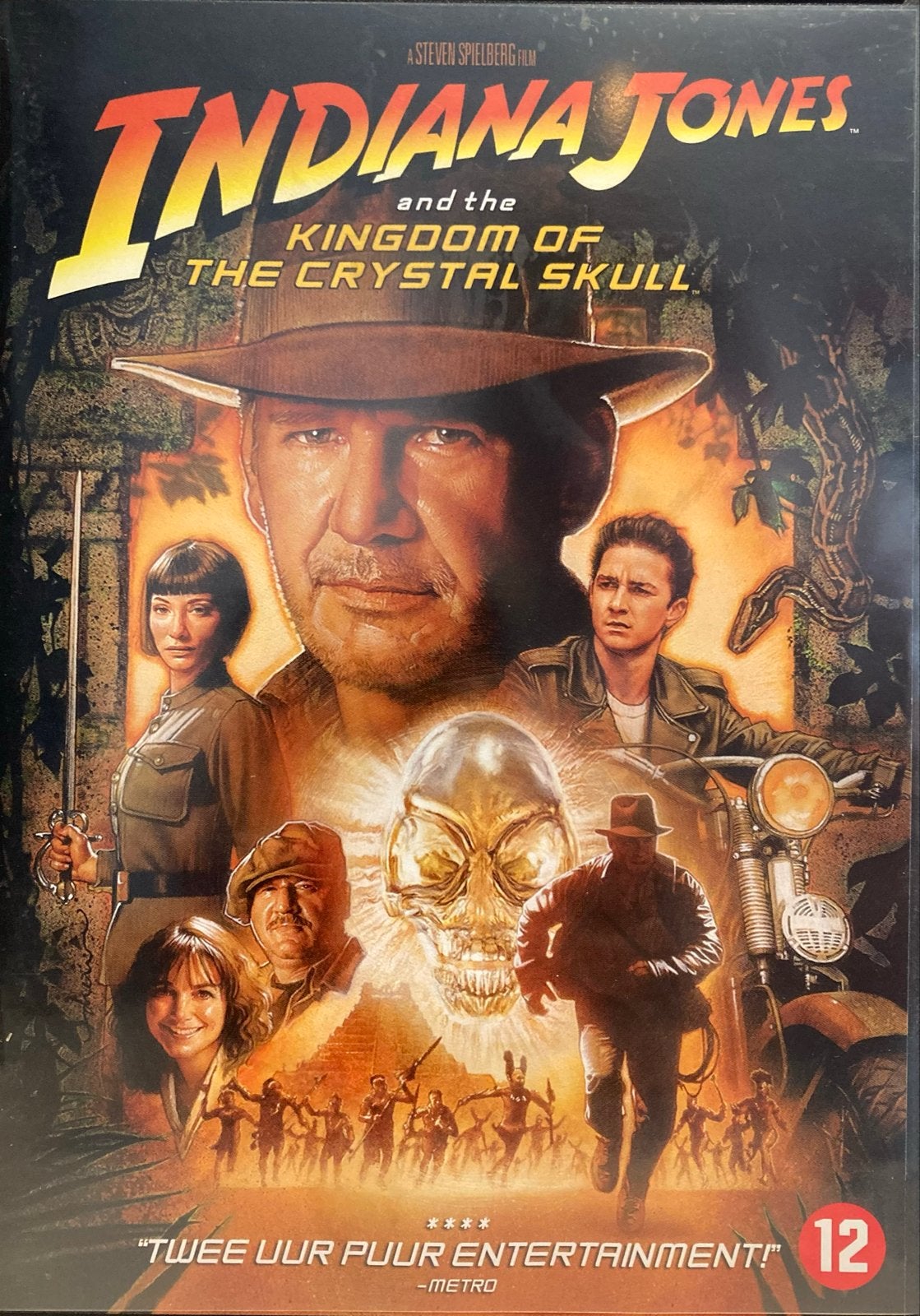 Indiana Jones and the Kingdom of the Crystal Skull DVD, Nederlands, Actie, Ophalen of Verzenden, Zo goed als nieuw