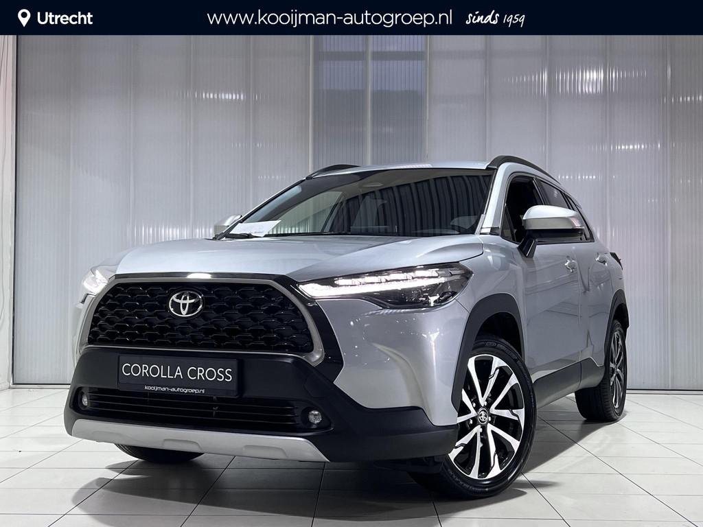 Toyota Corolla Cross Hybrid 140 Dynamic Adaptieve cruise con, Auto's, Toyota, Stof, Gebruikt, 4 cilinders, Automatische klimaatregeling