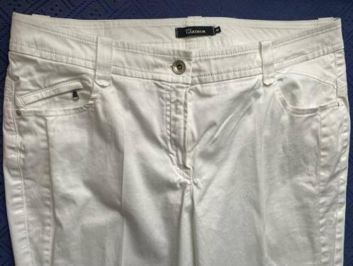 Gardeur witte pantalon maat 42 [DM], Kleding | Dames, Wit, Maat 42/44 (L), Ophalen of Verzenden, Zo goed als nieuw
