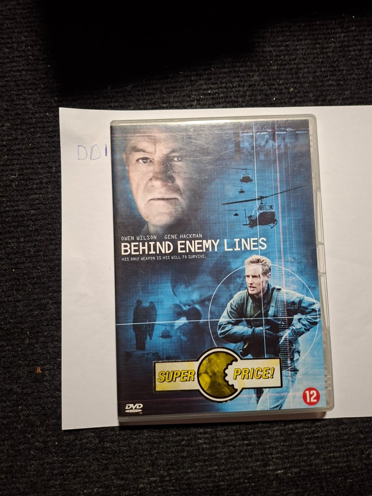 Behind Enemy Lines DVD - Actiethriller met Owen Wilson, Cd's en Dvd's, Nederlands, Actiethriller, Ophalen of Verzenden, Vanaf 12 jaar