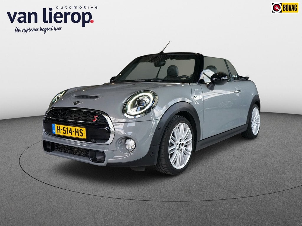 Mini Cabrio 2.0 Cooper S | LED | CARPLAY | SPORTSTOELEN, Auto's, 1998 cc, Gebruikt, 4 stoelen, Automatische klimaatregeling