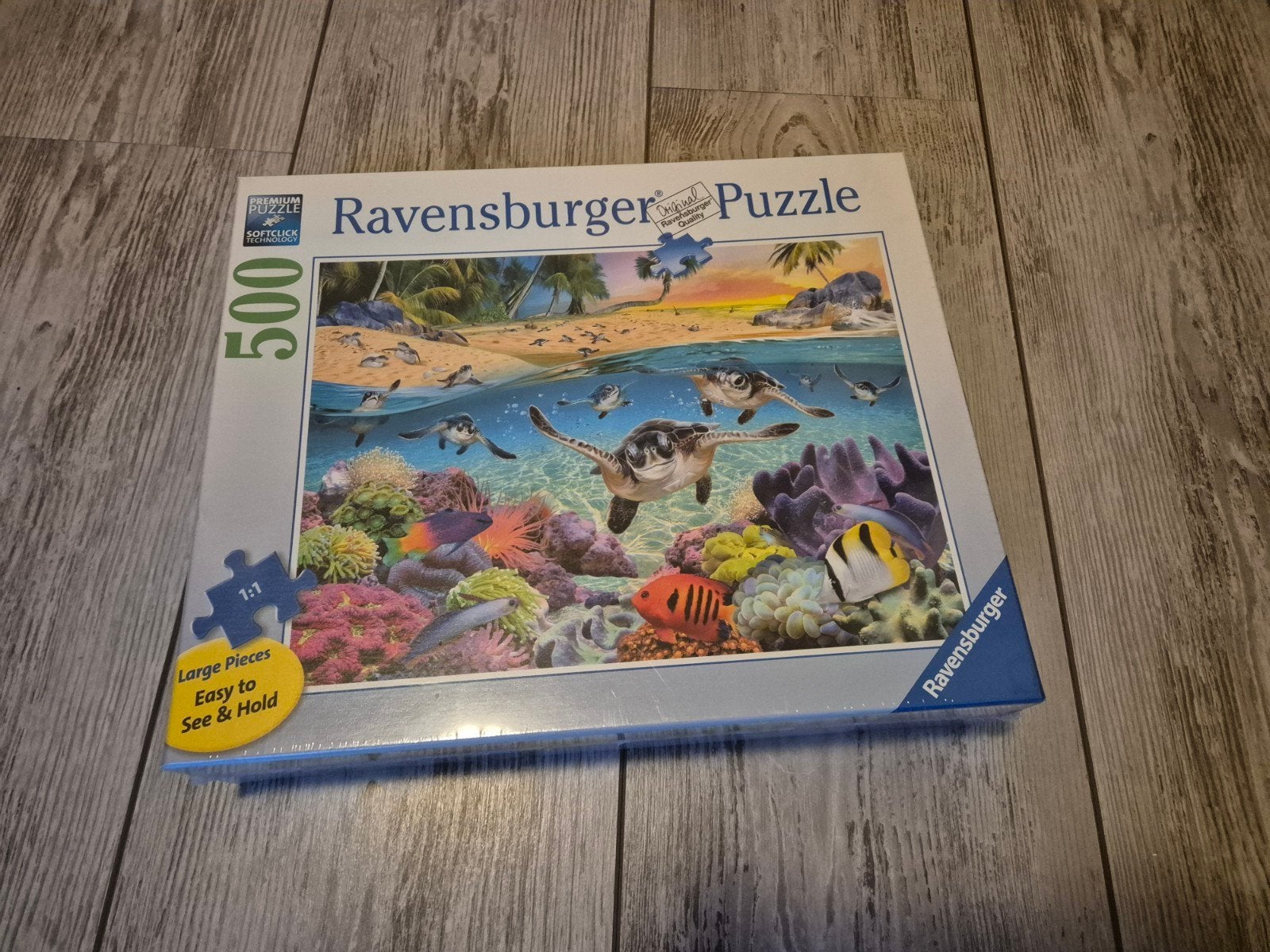 Ravensburger Legpuzzel 500 stukjes - Onderwaterwereld, Ophalen of Verzenden, 500 t/m 1500 stukjes, Nieuw, Legpuzzel