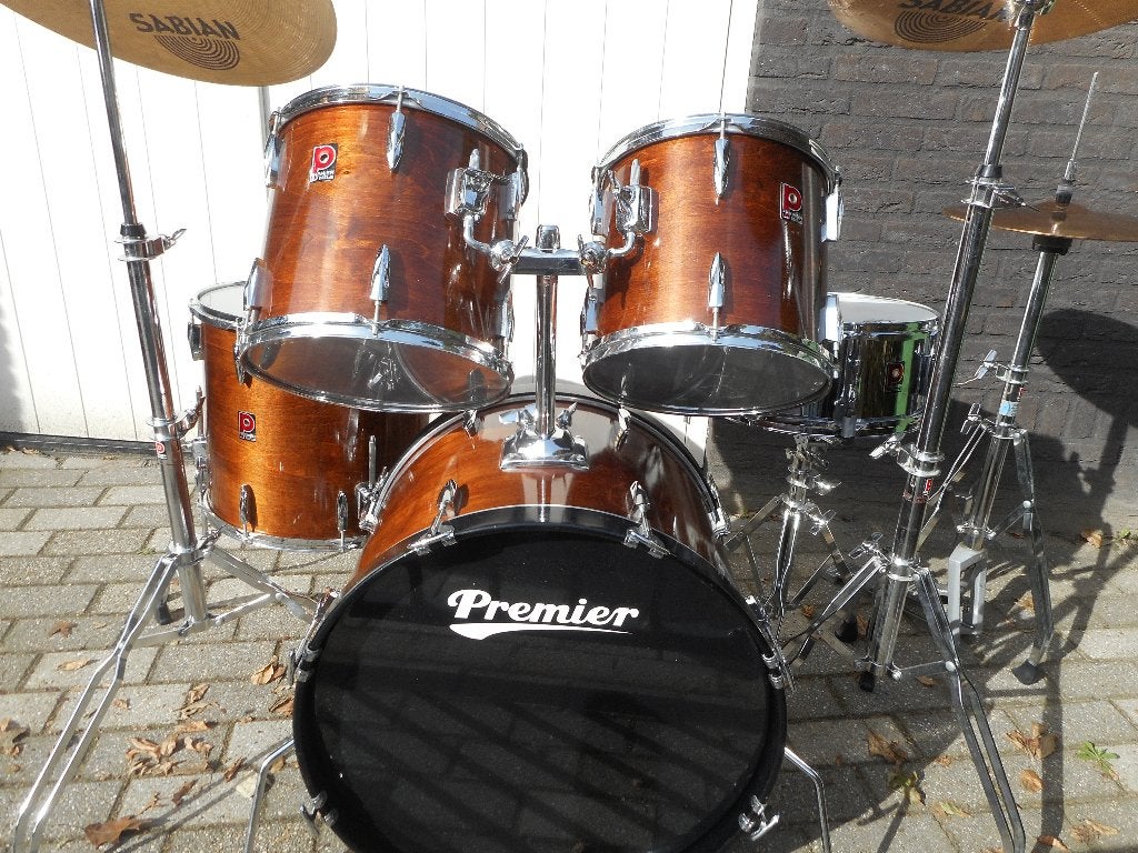 Premier XPK Drumstel met of zonder bekkens, Ophalen, Gebruikt, Premier