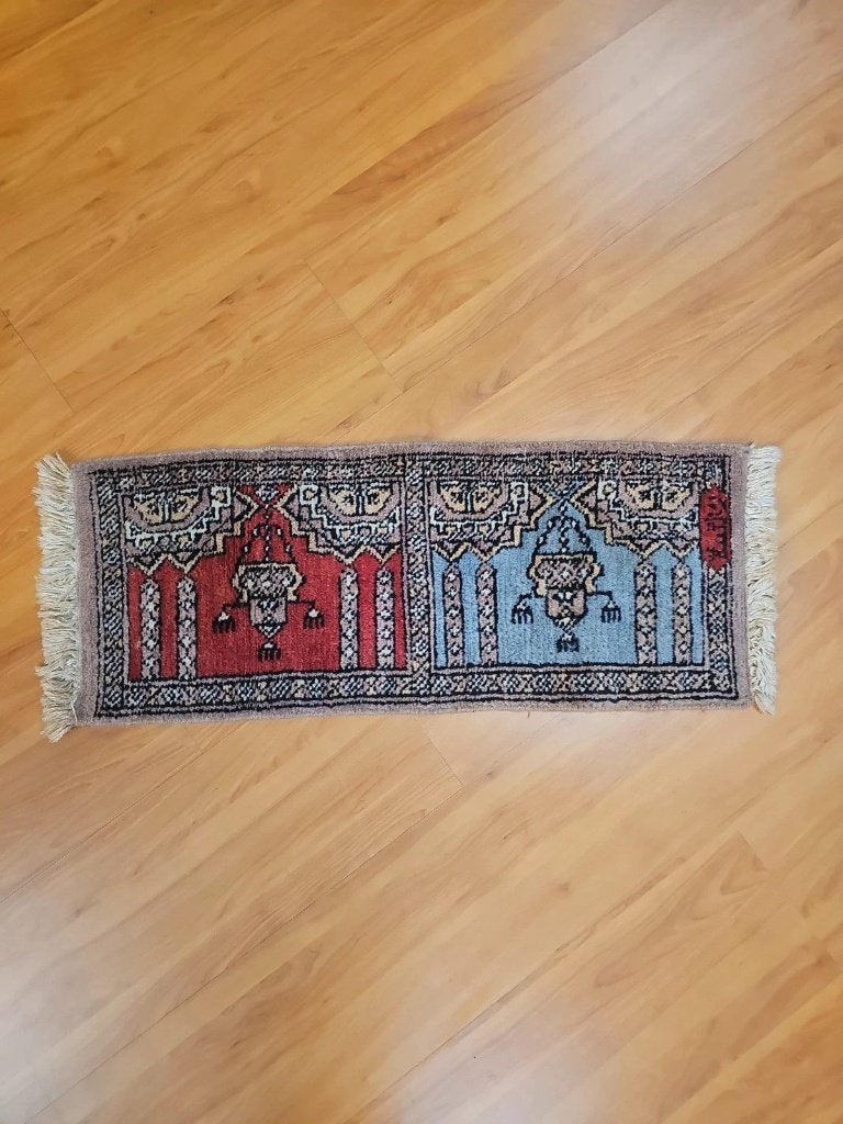 Leuk tapijt 73/29 cm, Huis en Inrichting, 50 tot 100 cm, Beige, Djt@dejuistetoon.eu, Zo goed als nieuw