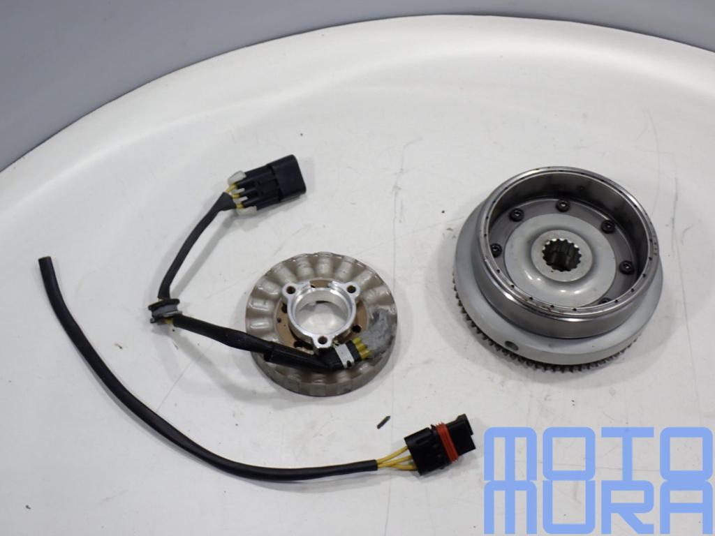 Race dynamo en vliegwiel voor de Ducati 1098 848 1198 2007 -, Ophalen of Verzenden, -, -, -