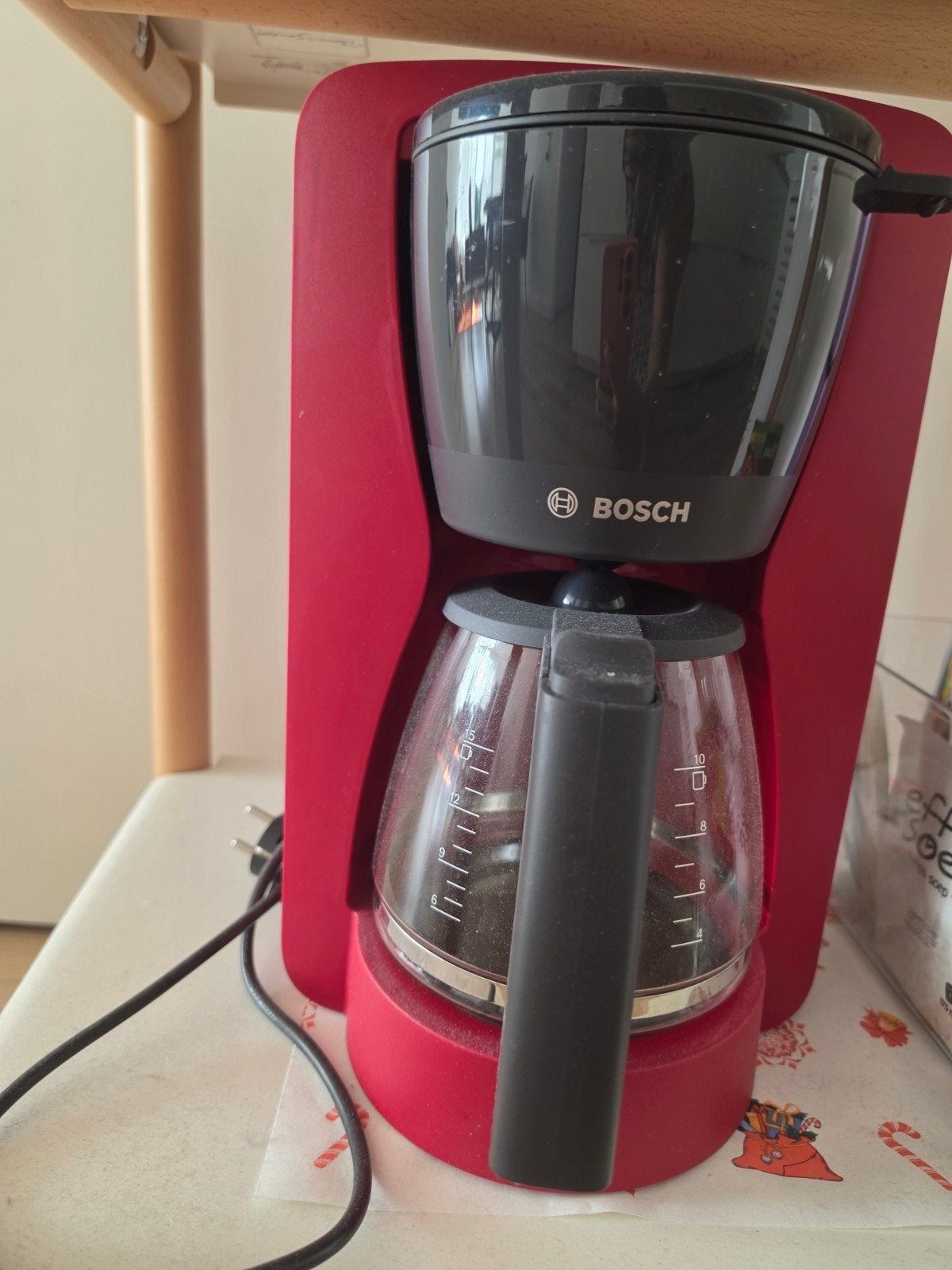 Zo goed als nieuw:Bosch Filterkoffiezetapparaat, Ophalen, 10 kopjes of meer, Koffiemachine, Koffiebonen