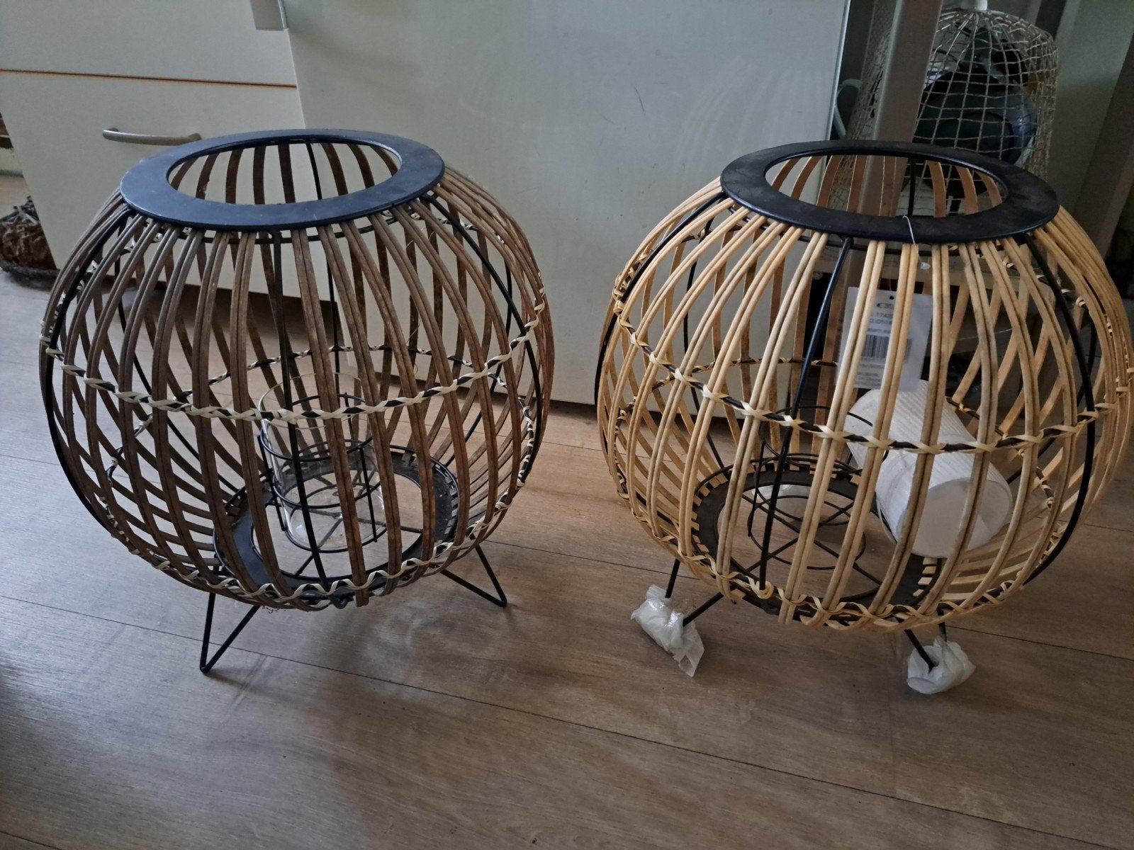 Mooie super grote hoge windlichten nieuw, Huis en Inrichting, Woonaccessoires | Kandelaars en Kaarsen, Ophalen, Nieuw