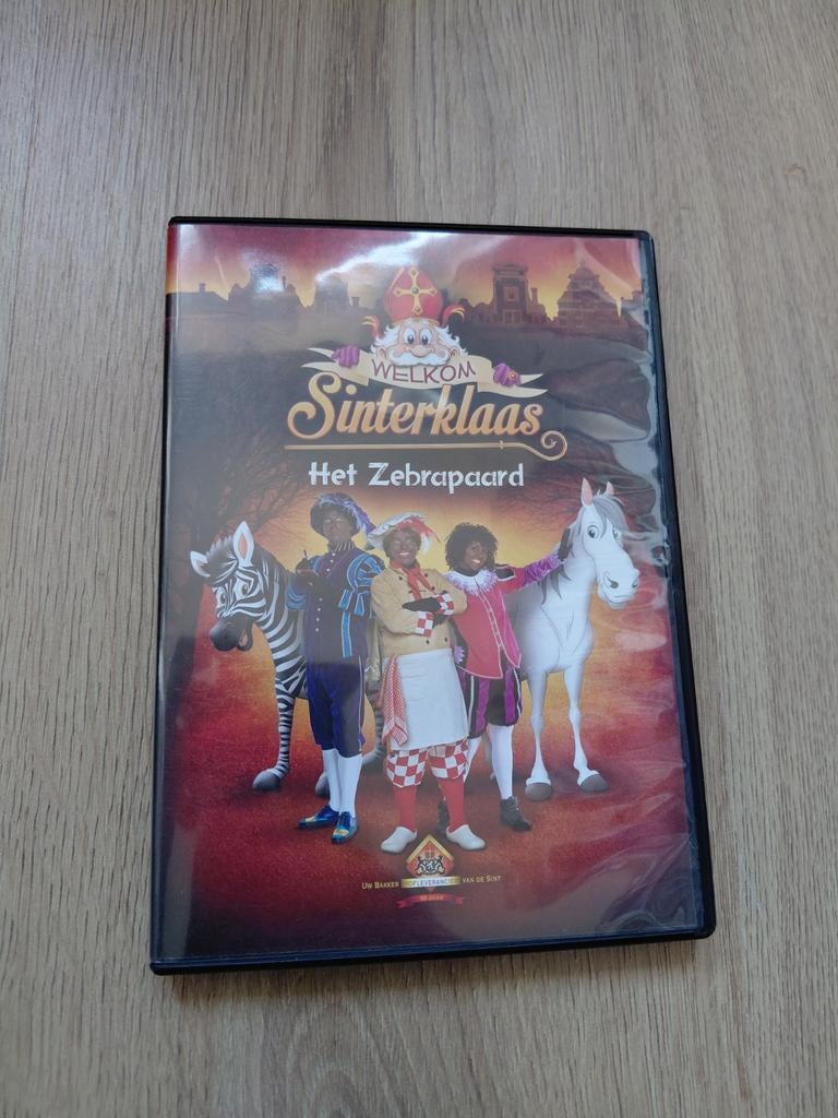 Welkom Sinterklaas het zebrapaard dvd., Avontuur, Alle leeftijden, Ophalen of Verzenden, Zo goed als nieuw