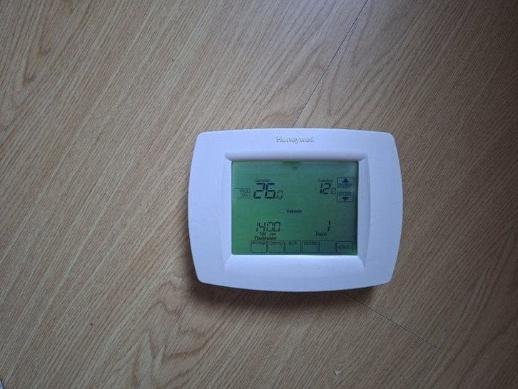 HONEYWELL Chronotherm Vision Klok thermostaat, Ophalen, Gebruikt