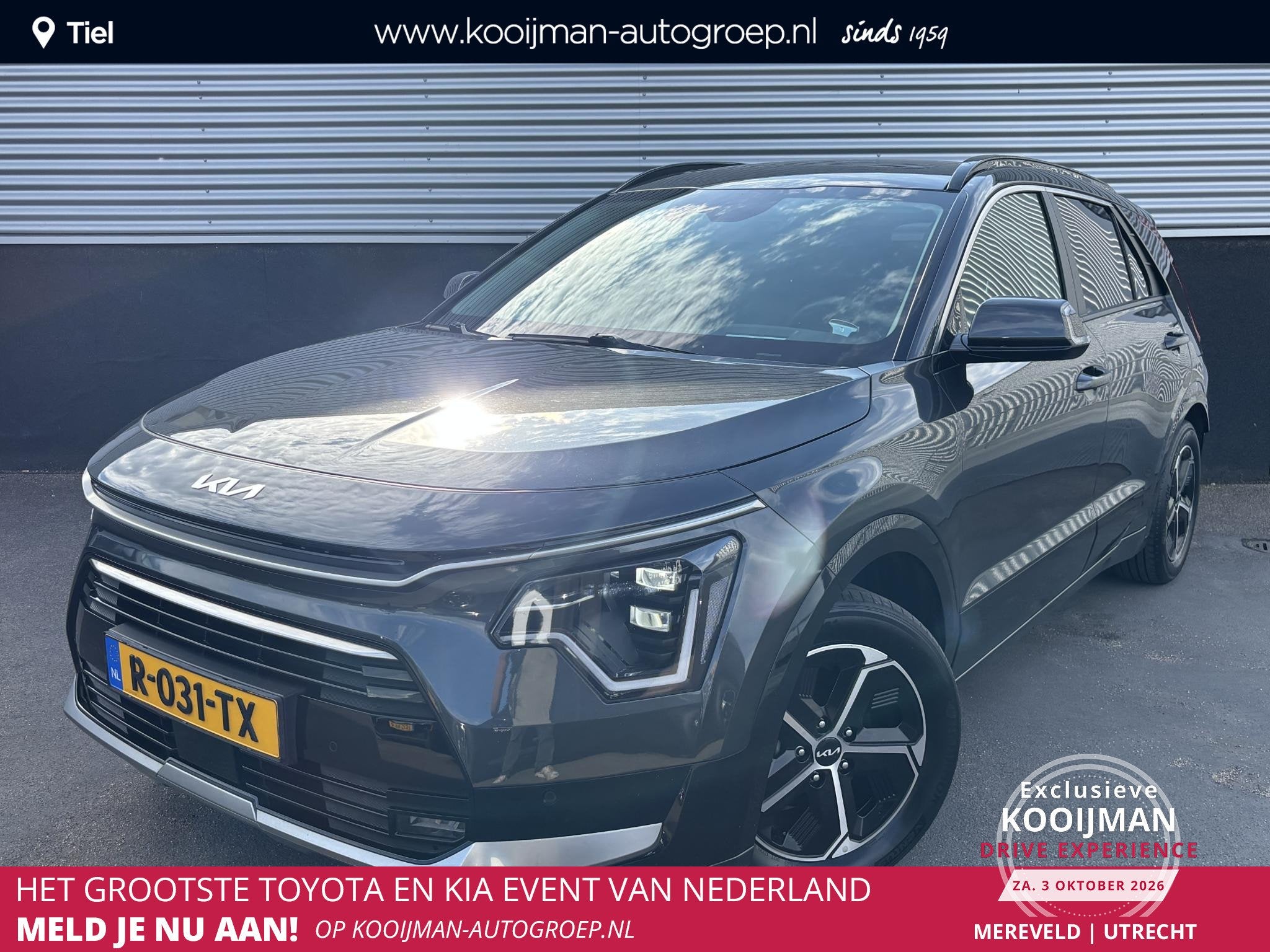 Kia Niro 1.6 GDi Hybrid DynamicPlusLine Schuif/kanteldak, Tr