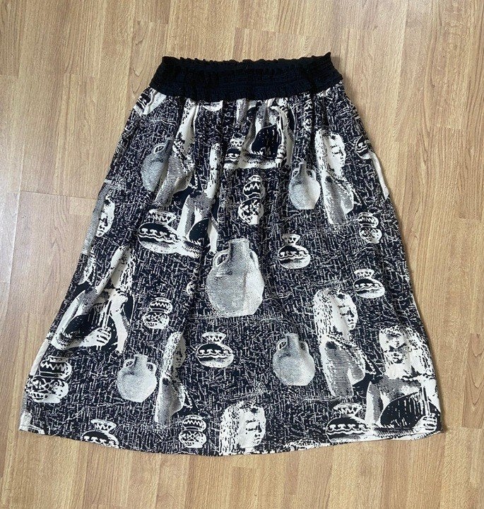 Lecomte - lekkere, luchtige rok, Kleding | Dames, Maat 38/40 (M), Zwart, Ophalen of Verzenden, Zo goed als nieuw