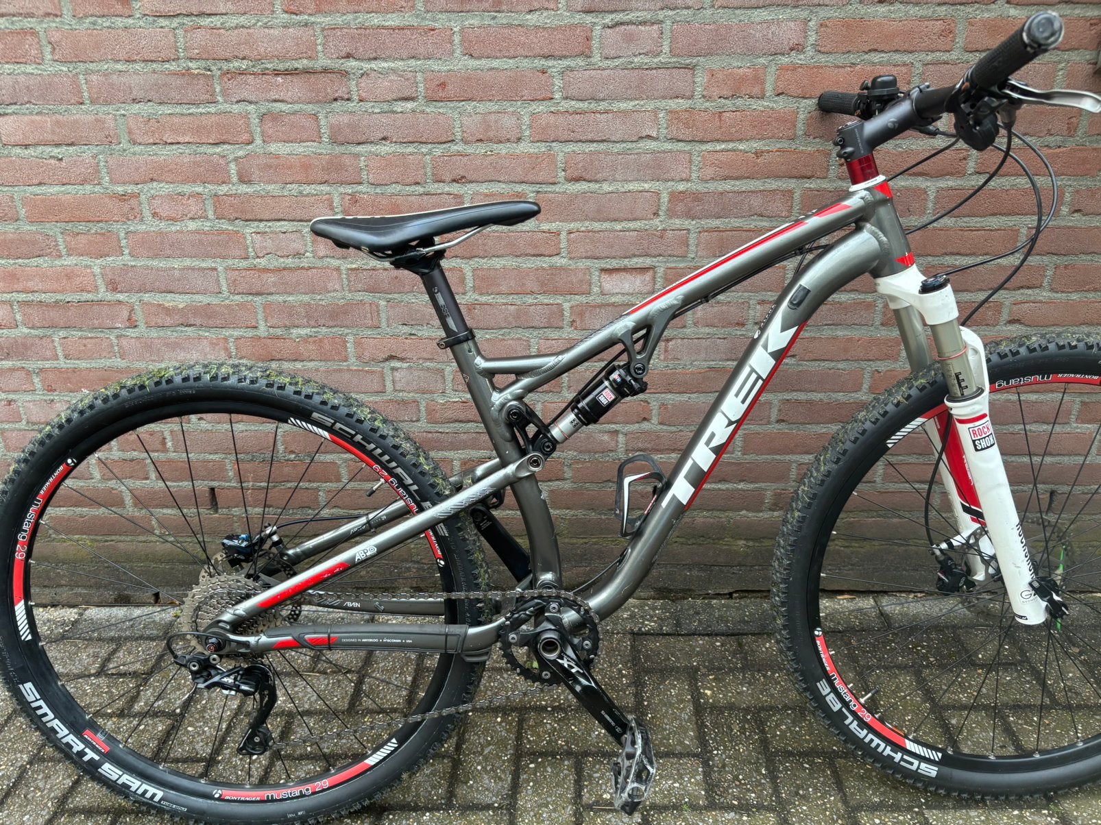 Trek fs MTB 29 inch maat M/L + gratis stuur, moet snel weg, Minder dan 10 versnellingen, Vering, 49 tot 53 cm, Schijfrem