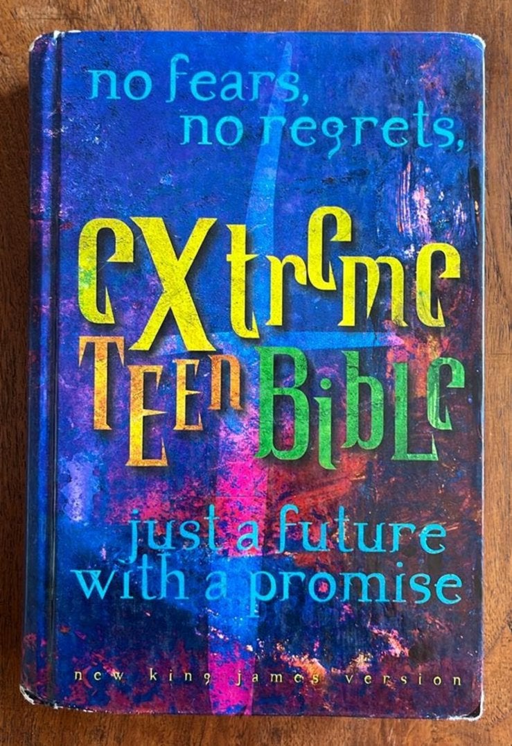 No fears, no regrets Extreme Teen Bible - New King James, Boeken, Ophalen of Verzenden, Gelezen, Christendom | Katholiek