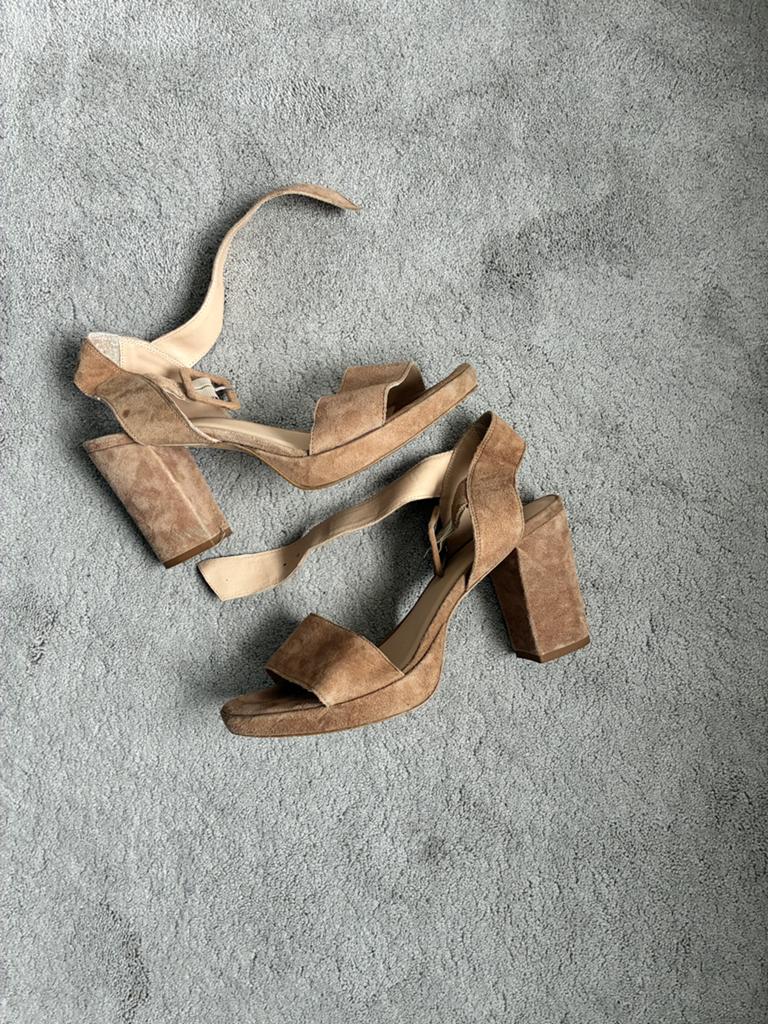 Manfield sandalen maat 40, Ophalen of Verzenden, Zo goed als nieuw, Sandalen of Muiltjes