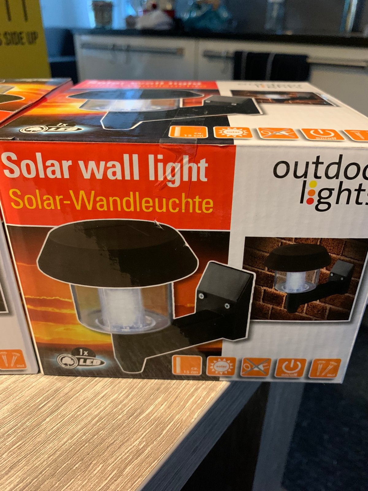 Buitenlampen (2x) solar, Ophalen, Zonne-energie, Minder dan 50 watt, Wandlamp