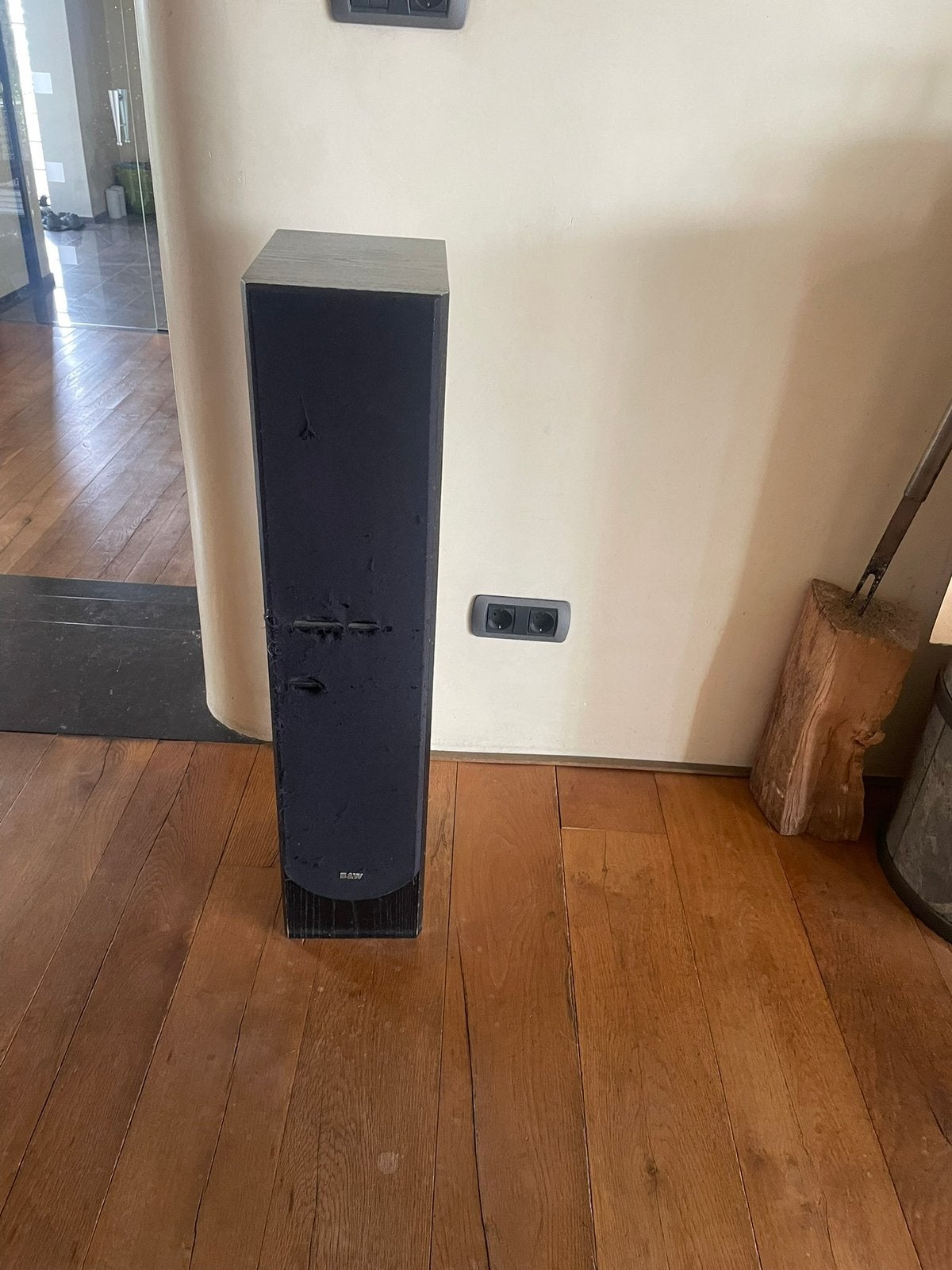 B&W Speakers 2stuks, Overige merken, Ophalen of Verzenden, Zo goed als nieuw, 120 watt of meer