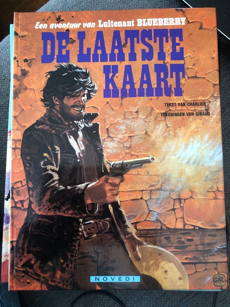 de laatste kaart Blueberry hardcover k5, Boeken, Eén stripboek, Ophalen of Verzenden, Zo goed als nieuw
