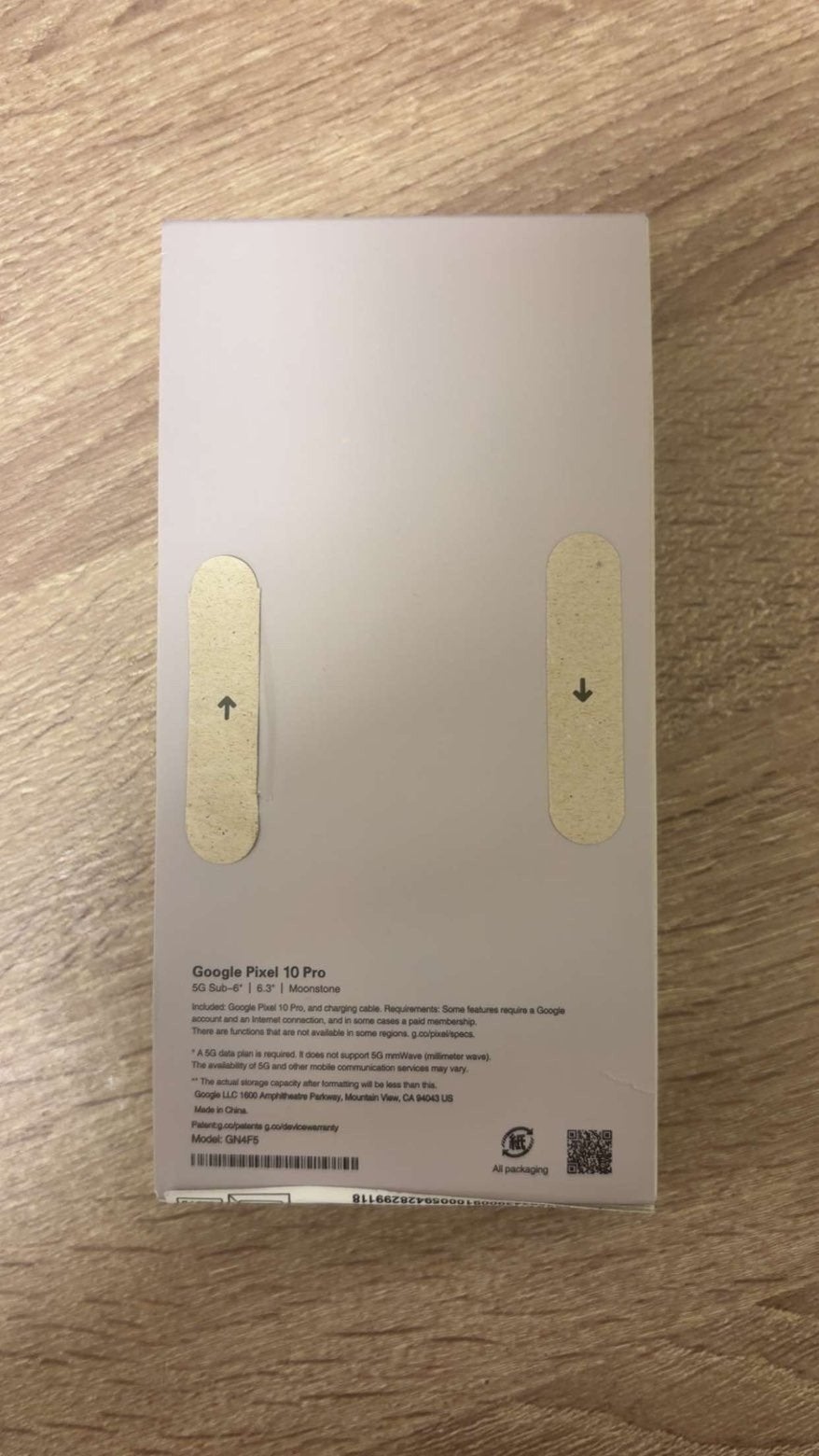 Google Pixel 10 Pro 5G 512GB - Moonstone, Telecommunicatie, Overige modellen, Nieuw, Ophalen of Verzenden, Zonder simlock
