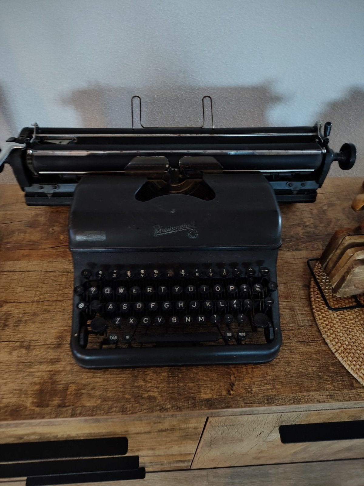 antieke typemachine, Diversen, Ophalen, Gebruikt