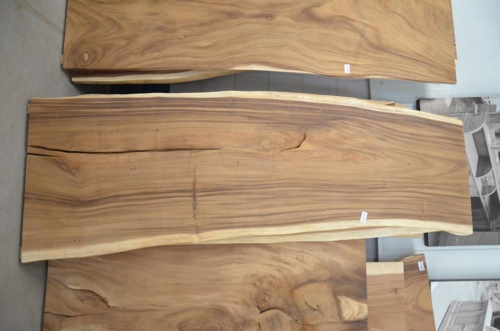 Boomstamtafel 300 cm suar -BT 210 - 3 meter boomstamtafel, Ophalen of Verzenden, Nieuw, Hout