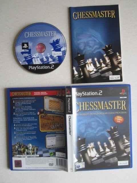 Chess Master Chessmaster PS2 Playstation 2, Spelcomputers en Games, Overige genres, 1 speler, Ophalen of Verzenden, Zo goed als nieuw