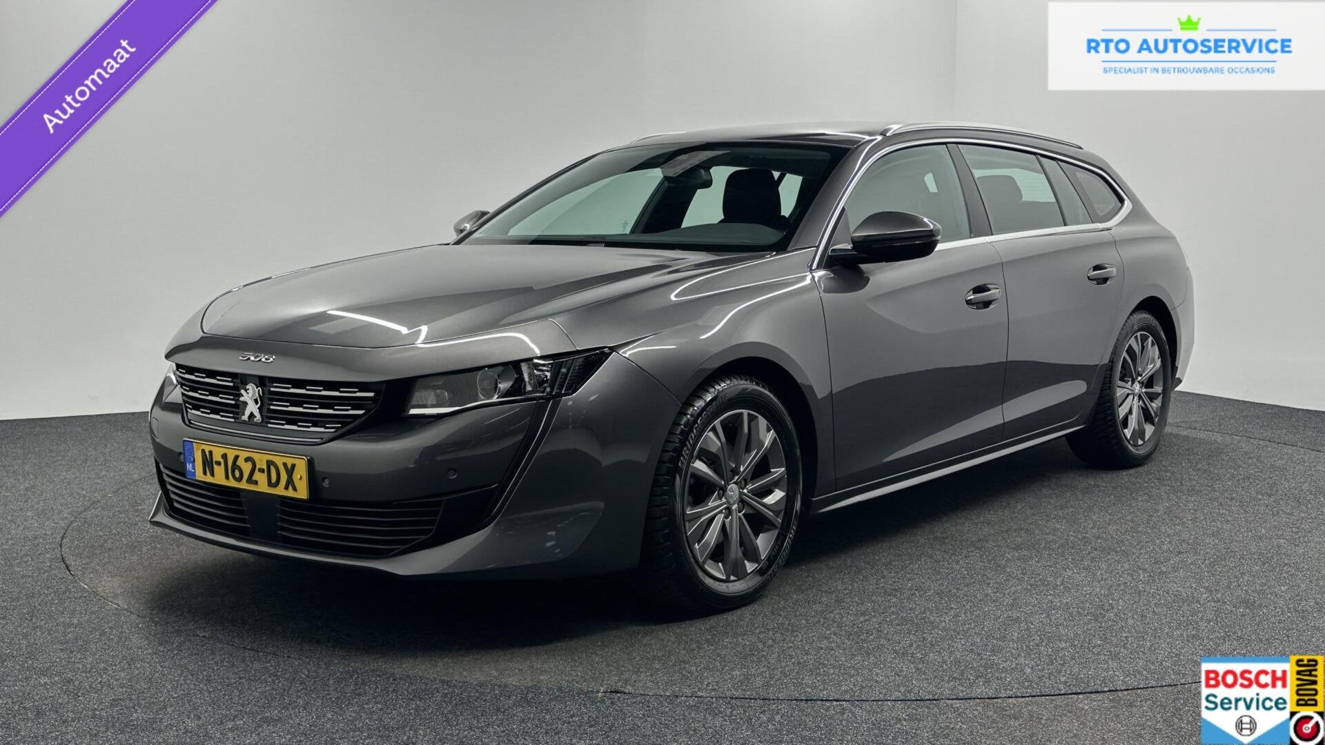 Peugeot 508 SW 1.2 PureTech Blue Lease Active CAMERA CARPLAY, Auto's, 745 kg, Stof, Gebruikt, 1199 cc