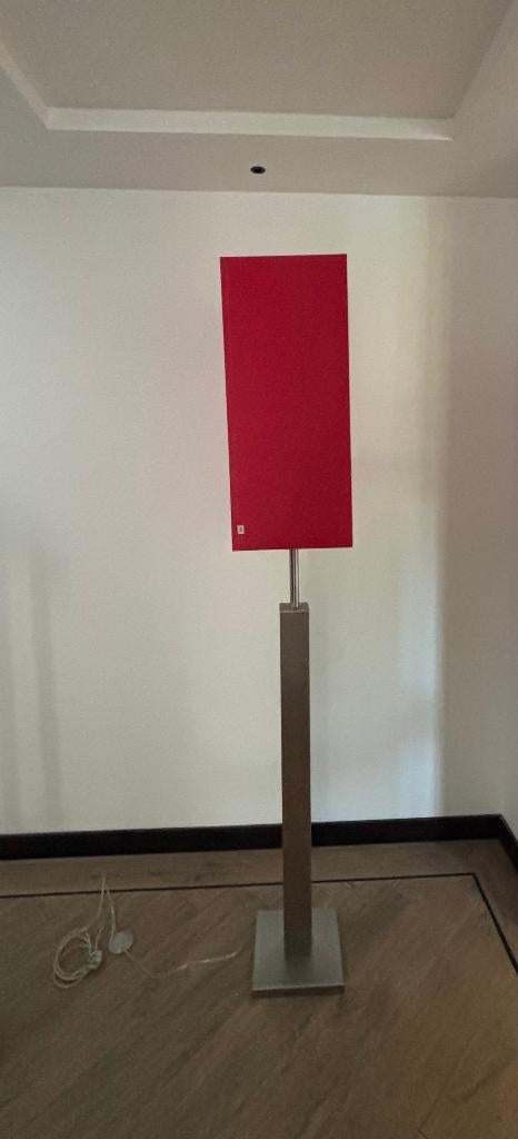 Design Vloerlamp Staande Lamp  Rood –Bony Design, Ophalen, Zo goed als nieuw, Metaal, 150 tot 200 cm