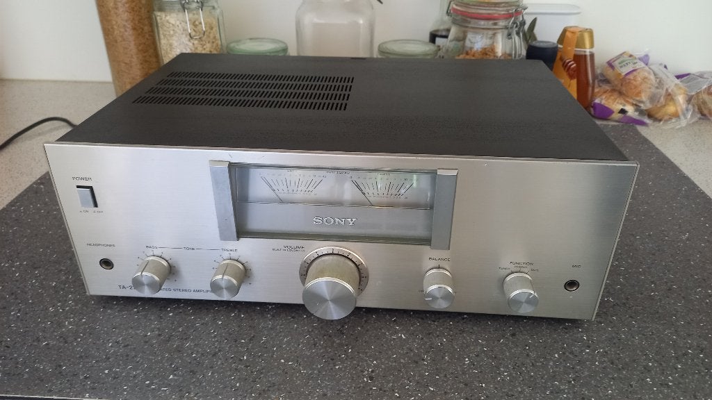 Sony TA-212 Integrated Stereo Amplifier (1978-80), Overige merken, Gebruikt, Ophalen of Verzenden, Minder dan 60 watt