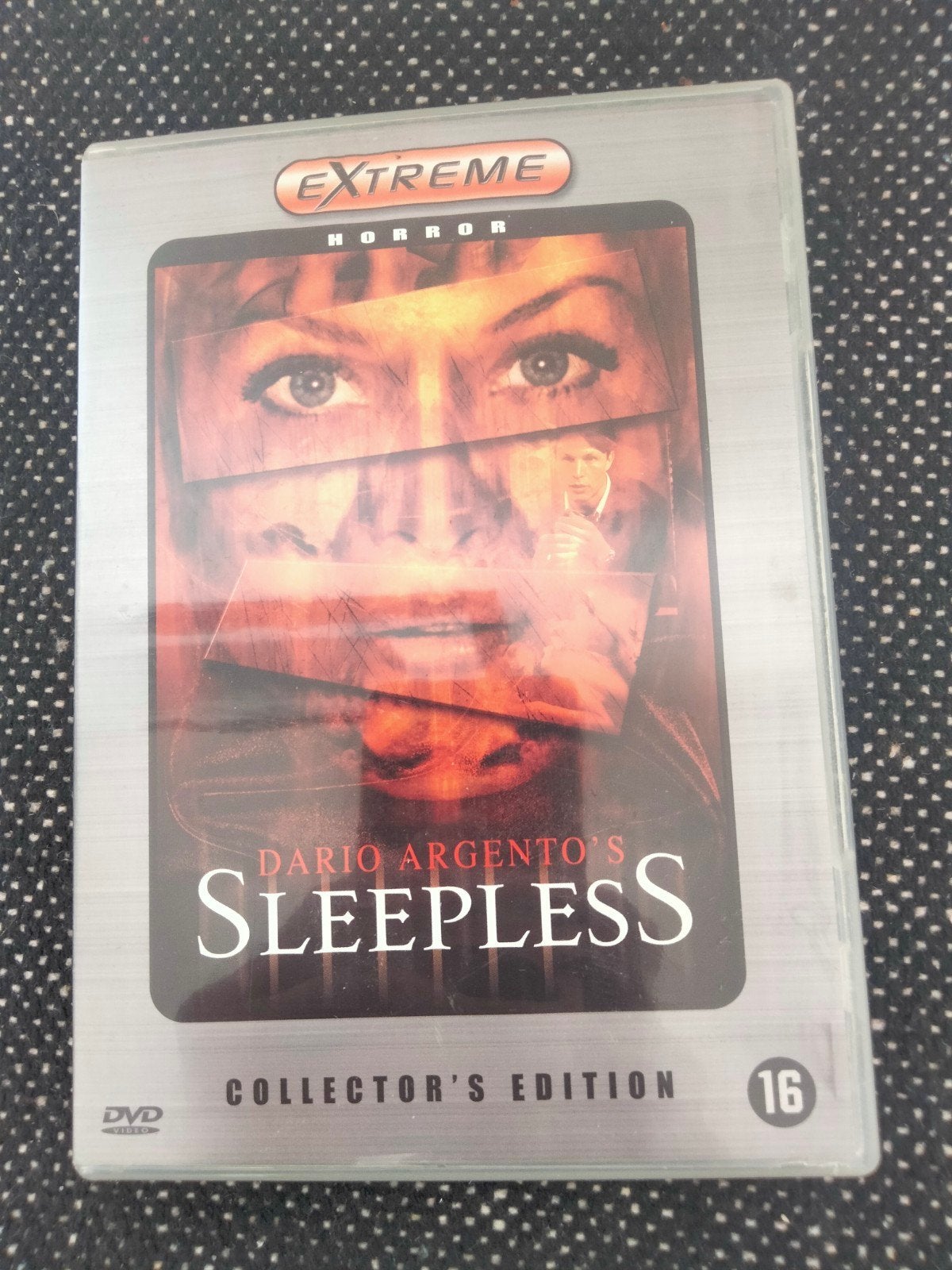 Sleepless - Dario Argento dvd giallo horror, Vanaf 16 jaar, Ophalen of Verzenden, Zo goed als nieuw, Overige genres