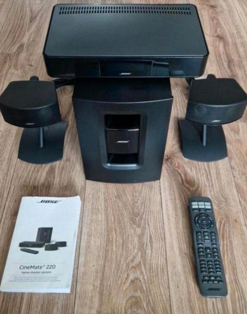Bose CineMate 220 Home Theater System, Overige merken, 2.1-systeem, 70 watt of meer, Ophalen of Verzenden