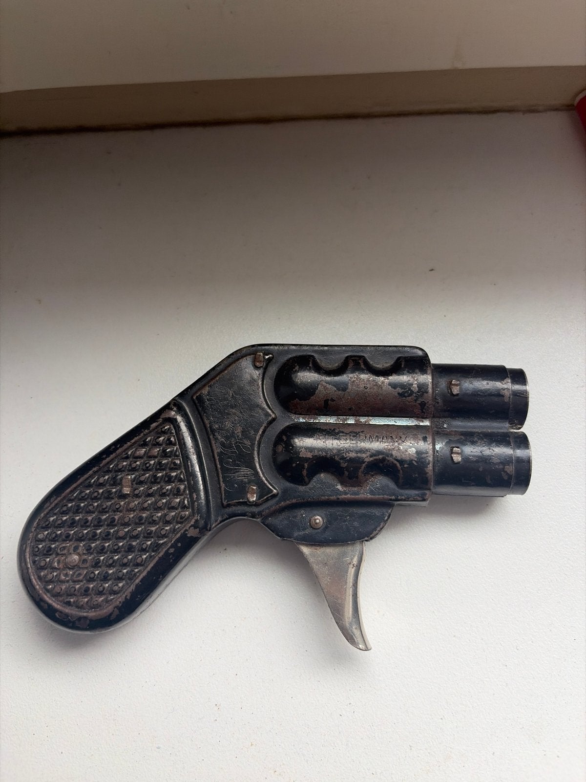 Vintage Knalkurk Klappertjes Pistooltje - Speelgoed, Ophalen of Verzenden, Gebruikt, Jongen of Meisje