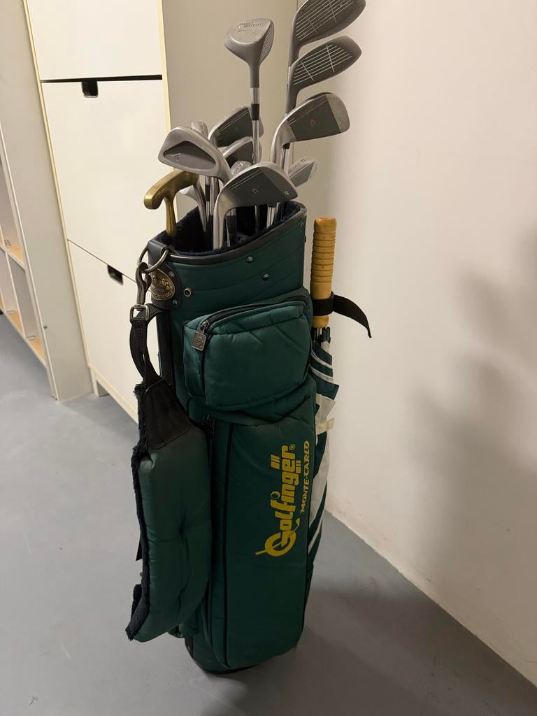 Complete Golftas met Clubs - Golfinger Monte Carlo, Ophalen, Gebruikt, Tas, Overige merken
