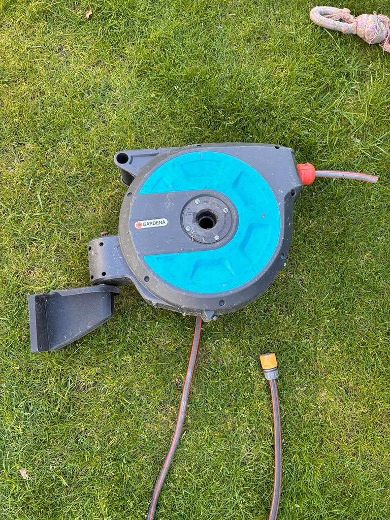 Gardena slanghaspel - Werkend weggezet, Ophalen, Gebruikt, Tuinslanghaspel