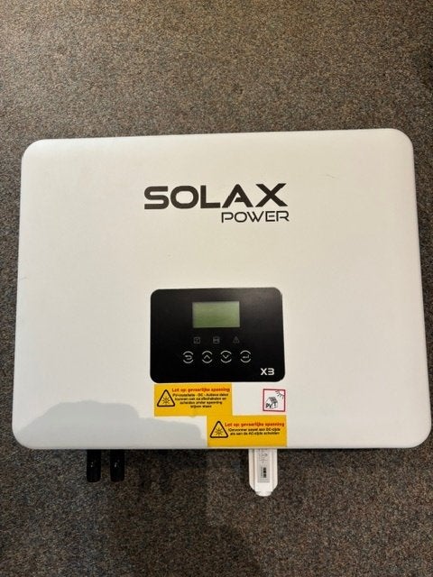 Omvormer Solax power, Ophalen, Zo goed als nieuw