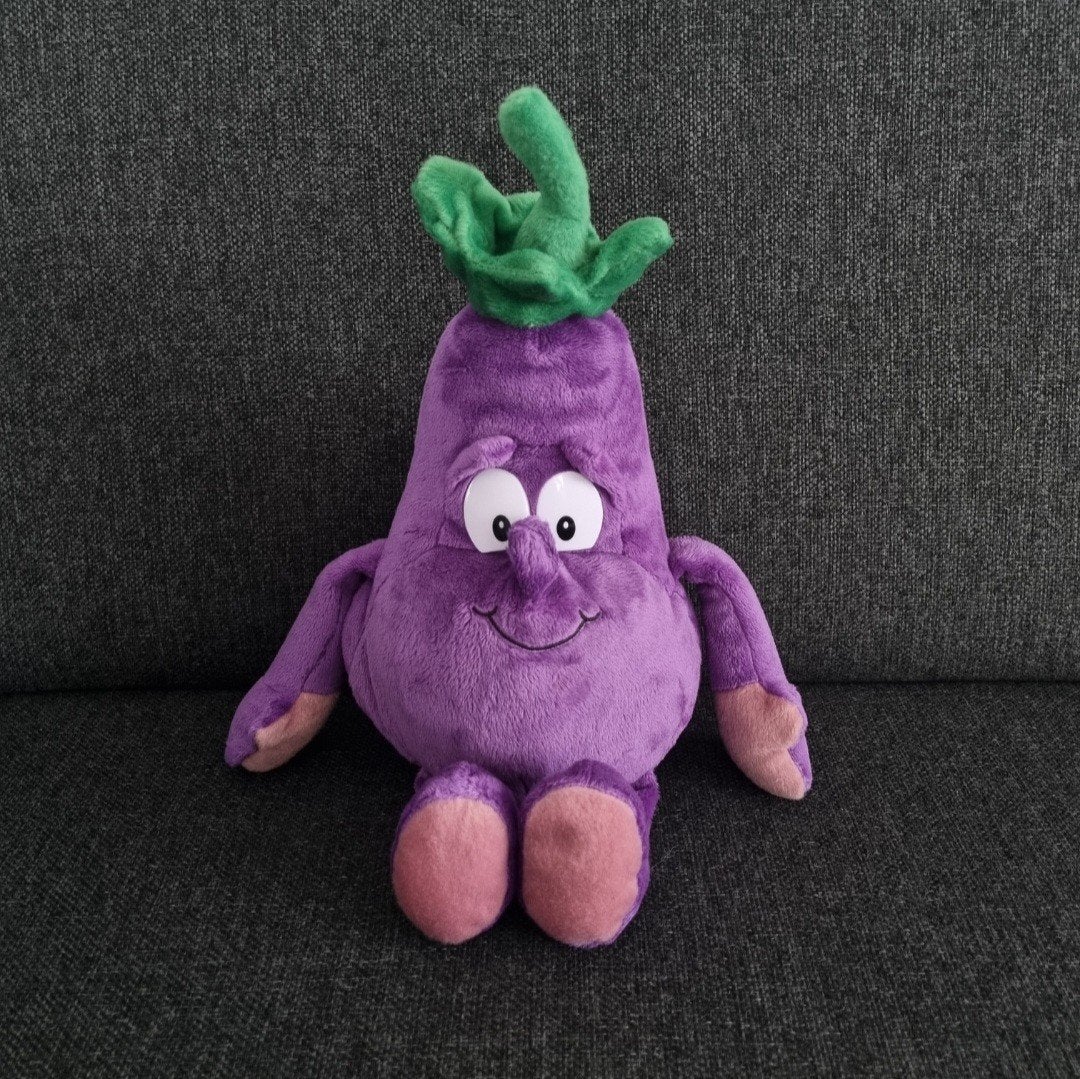 Goodness gang aubergine knuffel, Ophalen of Verzenden, Overige typen