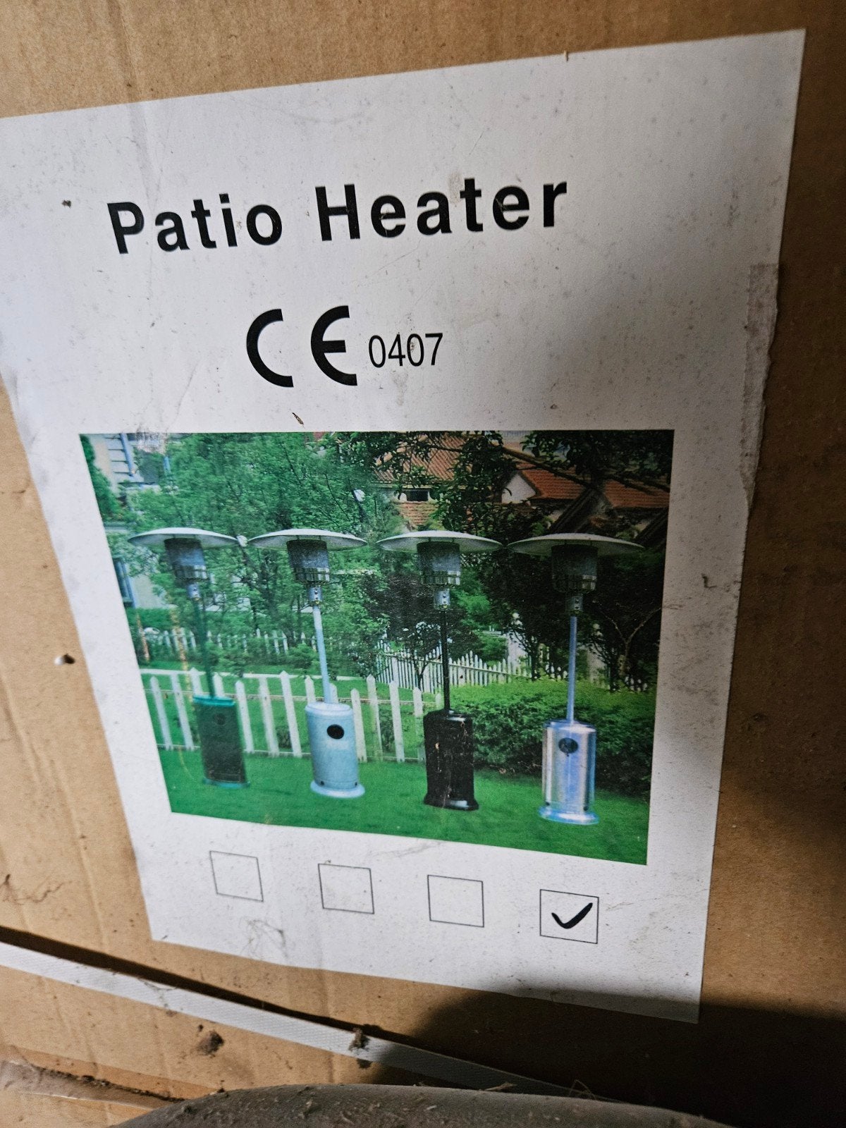 TERRAS heather nieuw, Ophalen, Nieuw, Minder dan 5 meter
