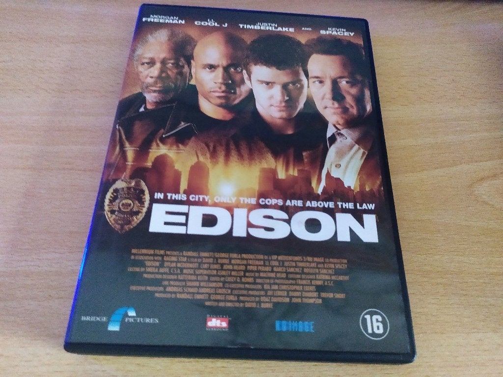 Edison, Vanaf 16 jaar, Ophalen of Verzenden, Gebruikt, Actiethriller