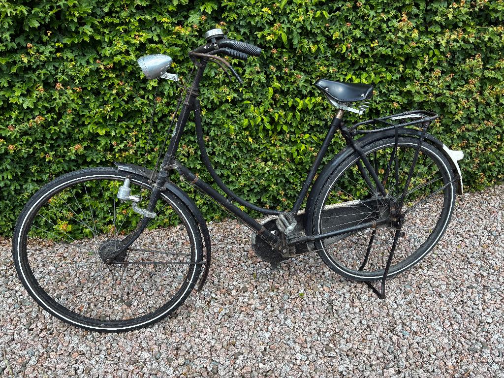 Antieke gazelle omafiets, Ophalen, Gebruikt, 47 tot 50 cm, Handrem