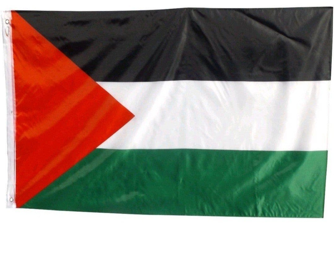 Palestina vlag 150x90cm, Verzenden