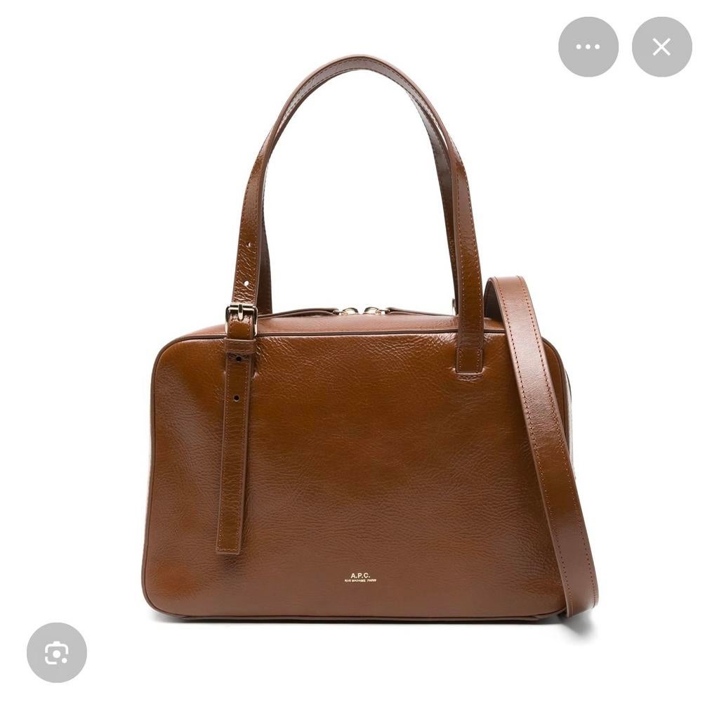 A.P.C. Virginie tas zgan, Ophalen of Verzenden, Zo goed als nieuw, Zwart, Schoudertasje