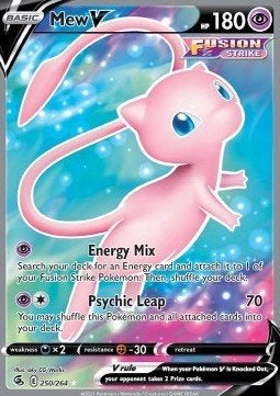 MEW V 250/264 - FUSION STRIKE, Ophalen of Verzenden, Nieuw, Losse kaart, Foil