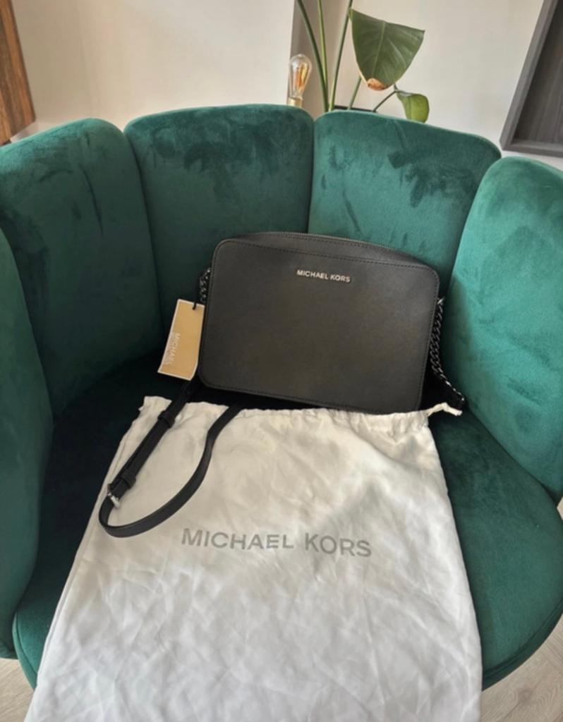 Michael Kors Tas Zwart, Sieraden, Tassen en Uiterlijk, Tassen | Damestassen, Nieuw, Schoudertasje, Zwart, Ophalen of Verzenden